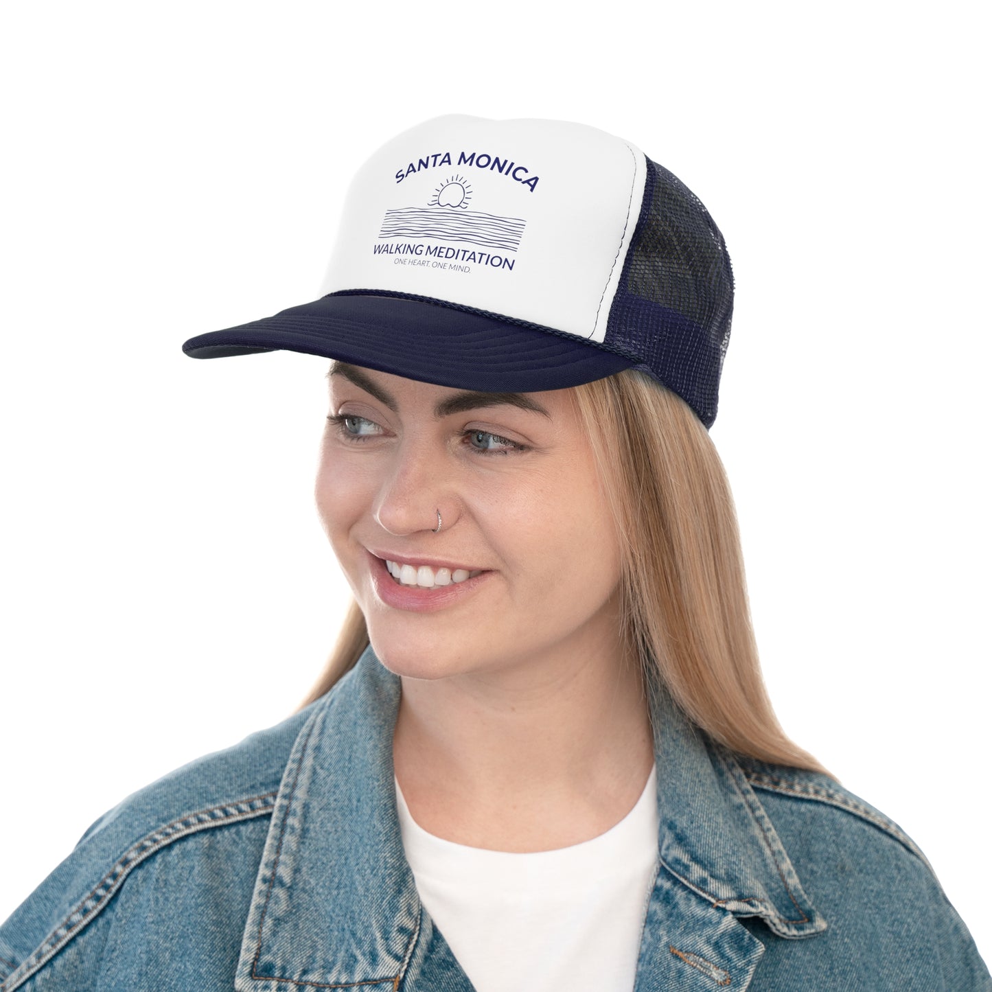 Santa Monica Walking Meditation Trucker Cap