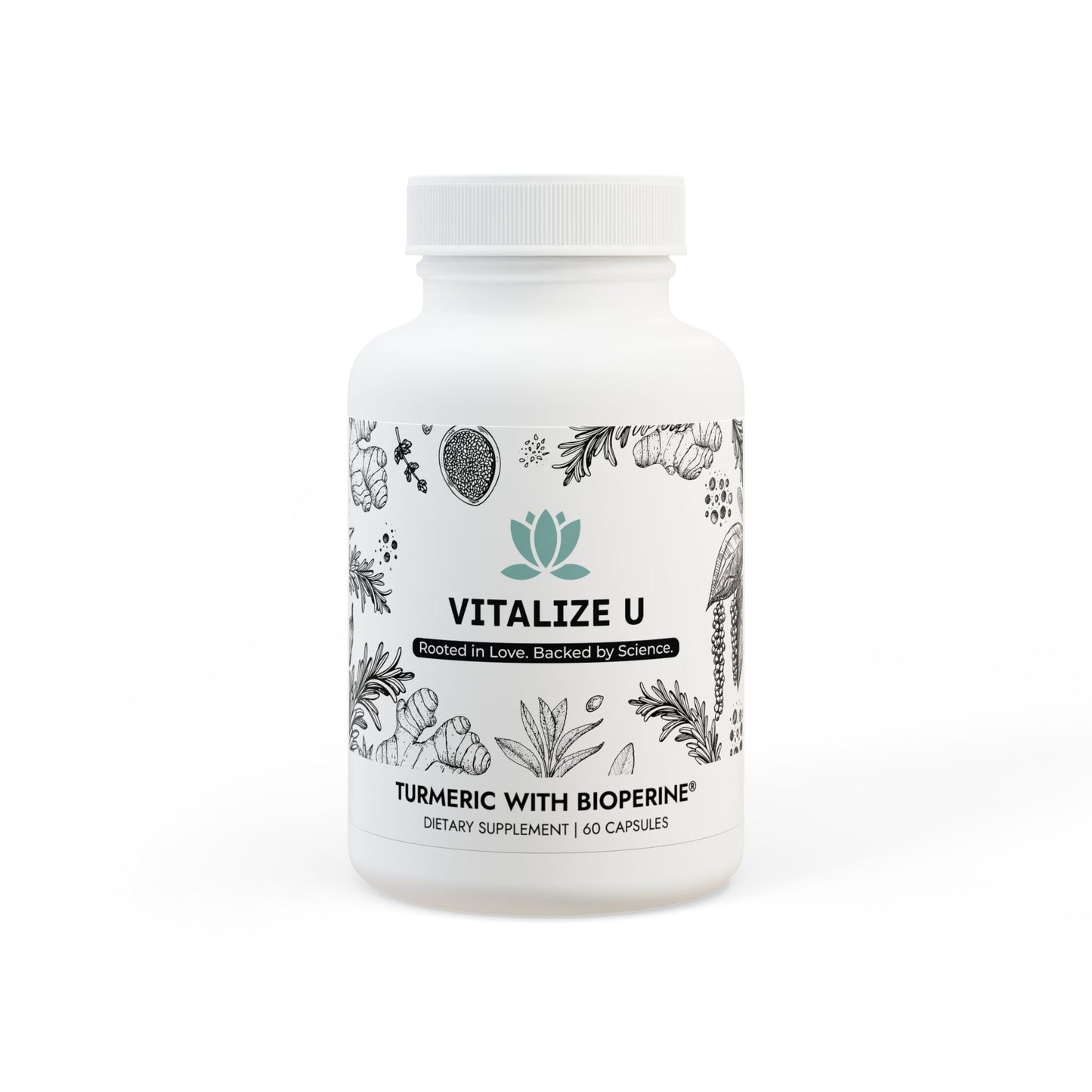 Premium Turmeric with Black Pepper