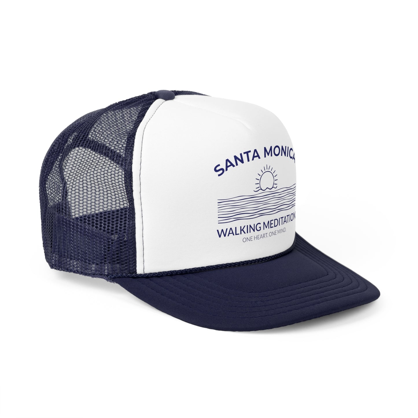 Santa Monica Walking Meditation Trucker Cap