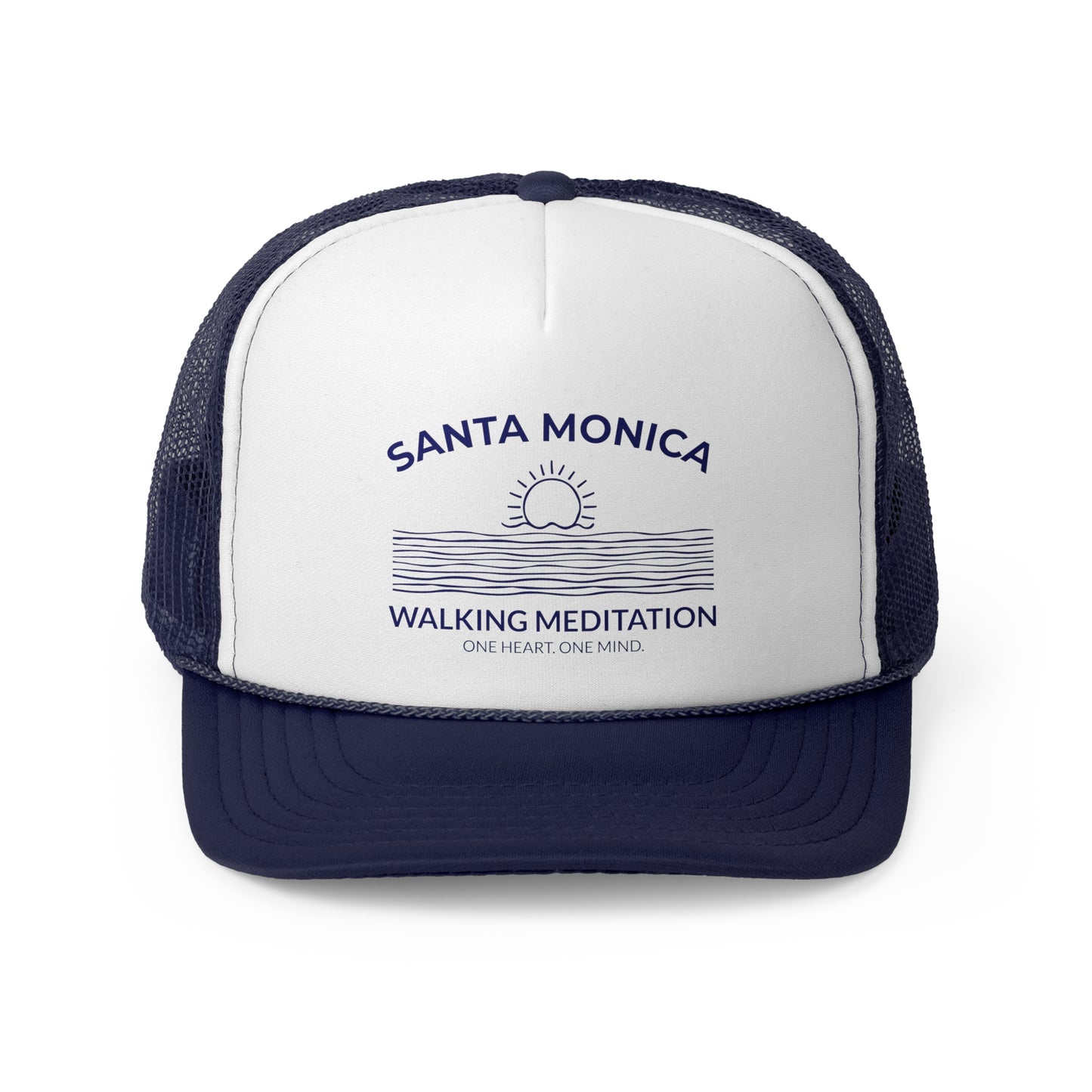 Santa Monica Walking Meditation Trucker Cap