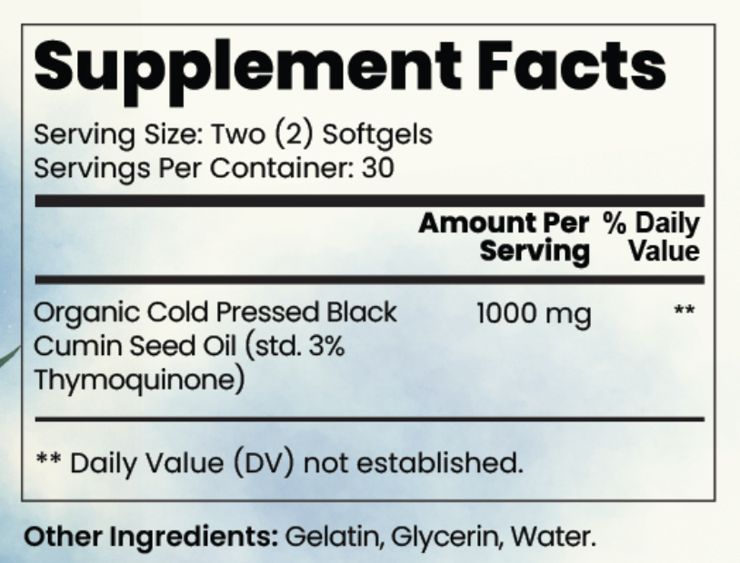Black Seed Oil