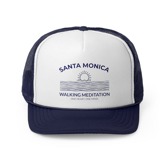 Santa Monica Walking Meditation Trucker Cap